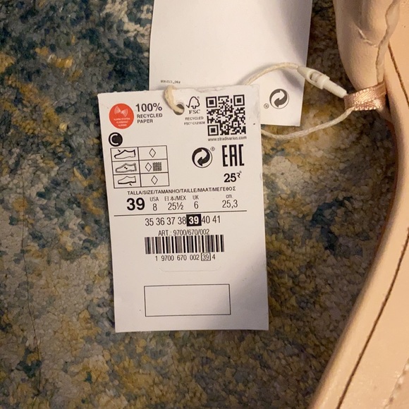 Stradivarius quilted mules in beige - new! - Picture 5 of 7